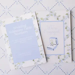Wedding Milestone Cards & Stand
