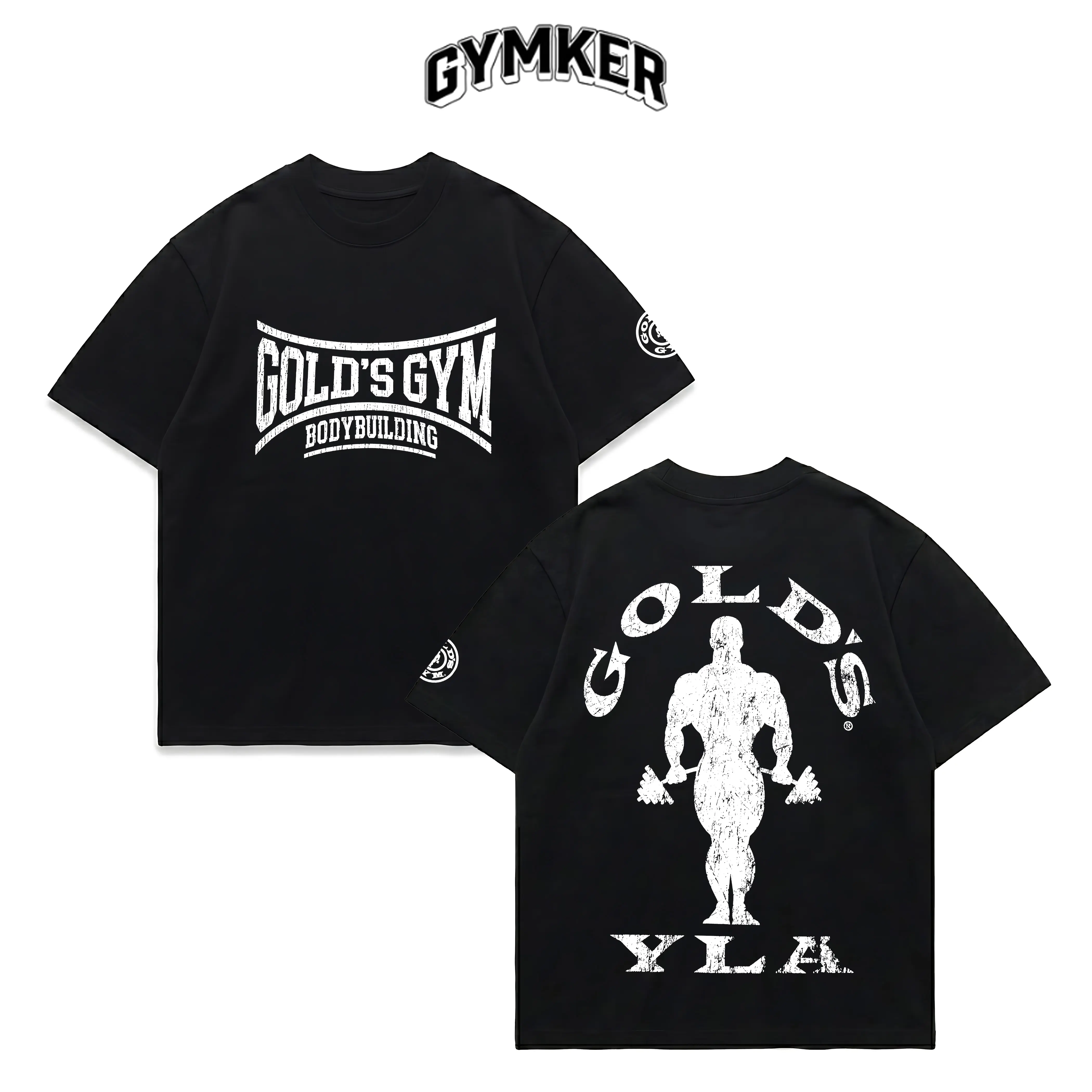 Bodybuilding Gold's Gym Collection, Workout Wear, Men's Sport Outfit, Gym Men's Top, Muscle Training Shirt, Gym Apparel, Training Clothing