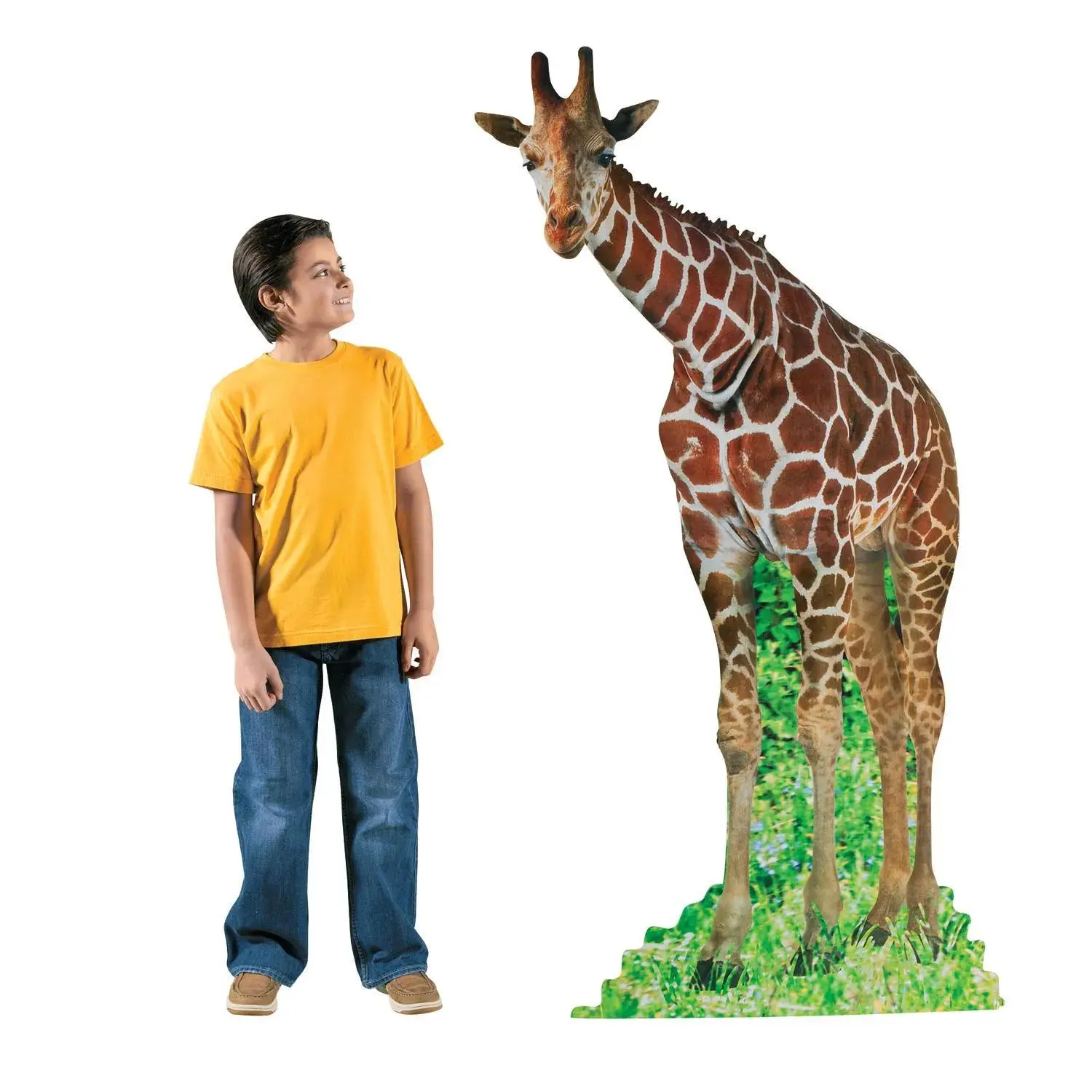 71 1/2" Giraffe Cardboard Cutout Stand-Up