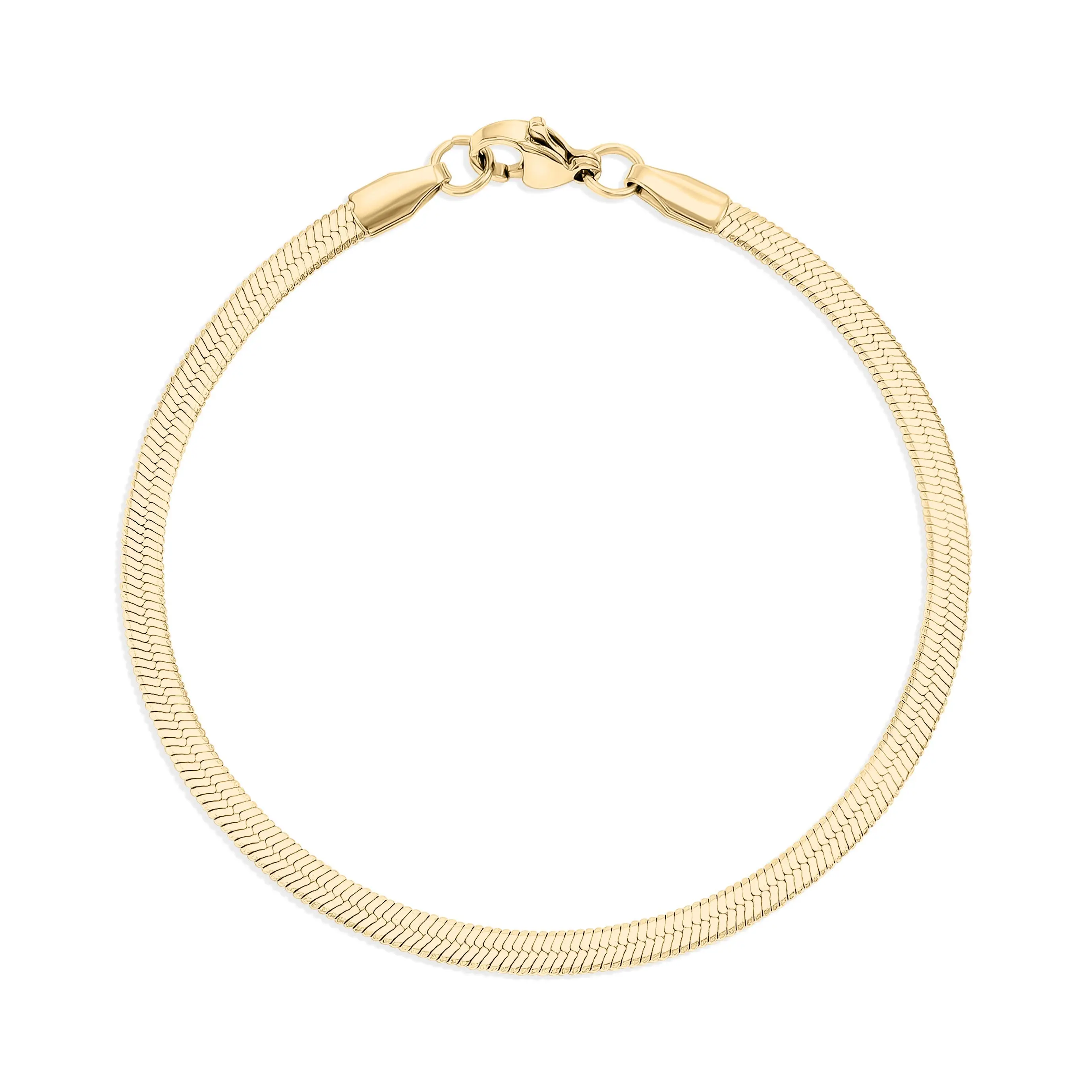 Everyday Jewell Herringbone Bracelet