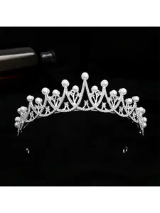 Gorgeous Fashion Accessories Bridal Headwear Pearl Crown  for a Dreamy Wedding Experience