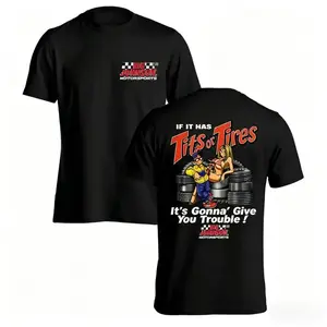 Big Johnson Motorsports double-sided vintage racing graphic T-shirt, soft cotton blend shirt, unisex retro humorous clothing, a gift for car enthusiasts, racing fans, fathers or husbands,