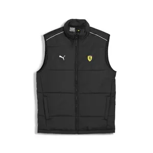 PUMA Mens Scuderia Ferrari Race Mt7 Vest Athletic Outerwear Casual - Black