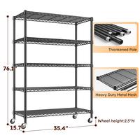 35.4"W*15.7"D-Wheeled