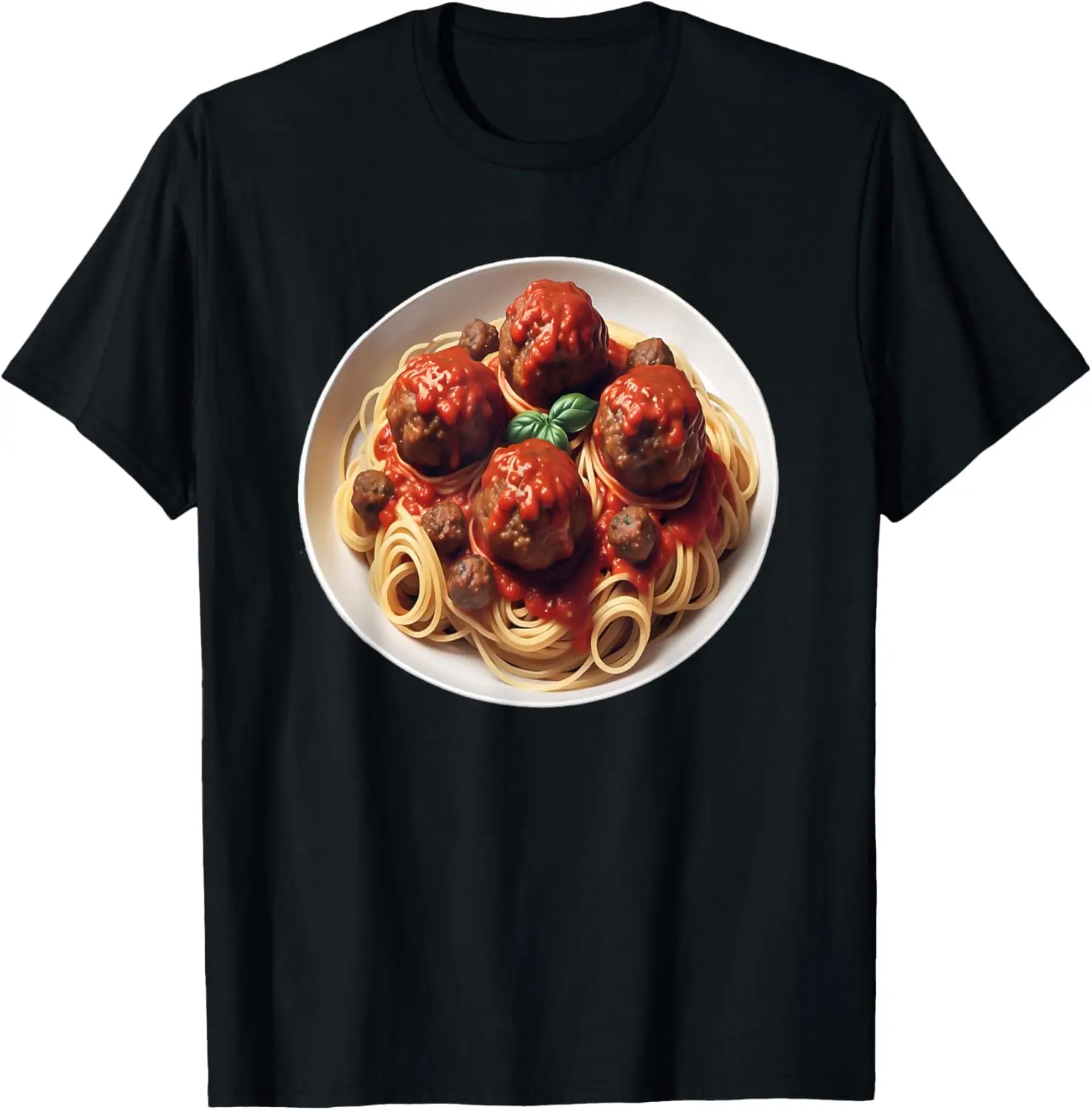 100% Cotton Spaghetti and Meatballs T-Shirt
