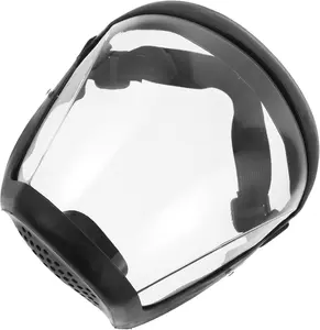 Fog Resistant Full Face Protective Shield For Cutting Tasks, Reusable Safety Facial Cover With Flexible Adjustable Headband, Wide Vision Transparent Visor Blocks Dust And Scattered Debris Fit For Outdoor Labor Lawn Trimming And Woodworking Projects