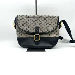 Pre-owned Louis Vuitton RL Monogram Denim Saumur crossbody bag 17945005