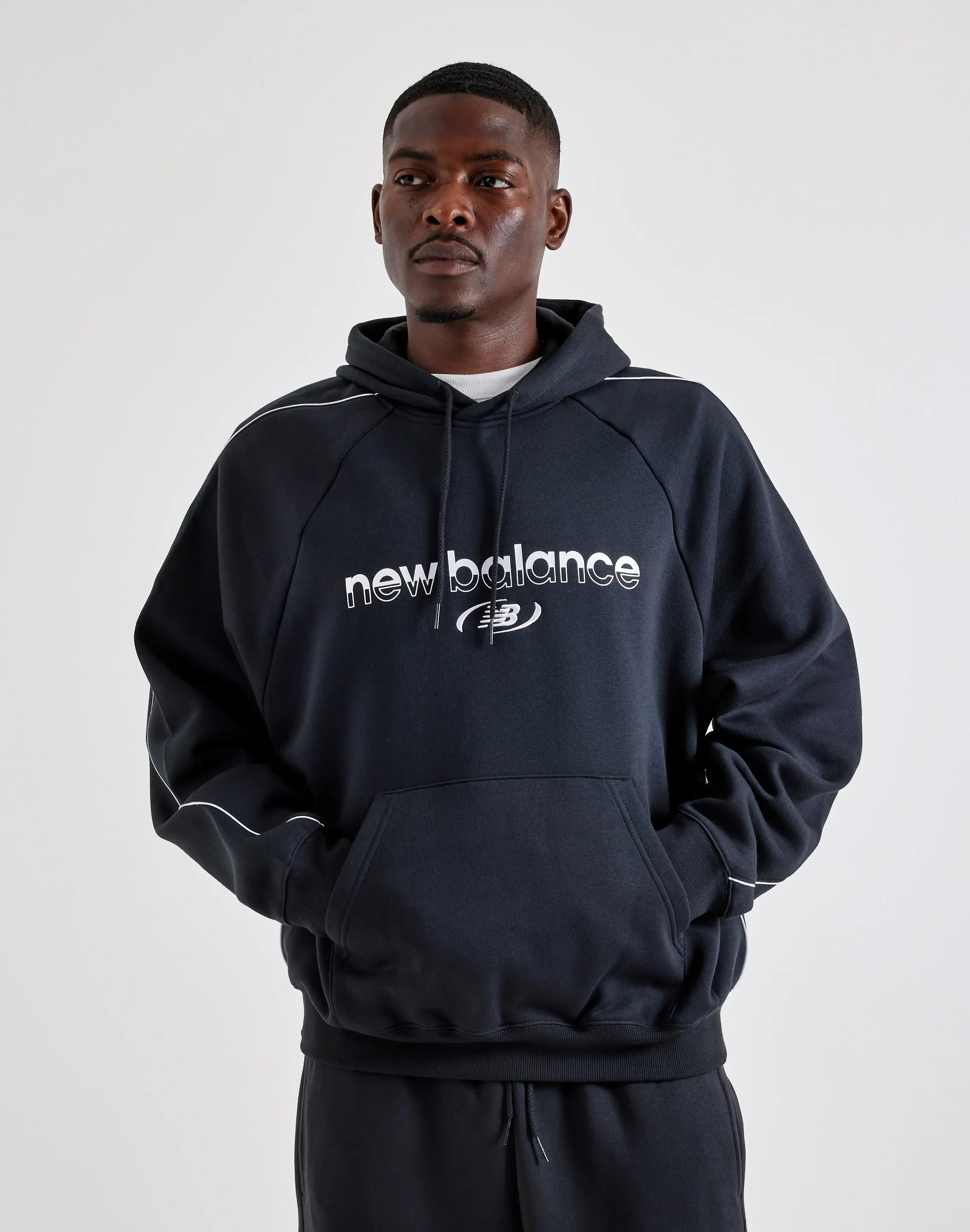 Mens New Balance Trackside Fleece Hoodie