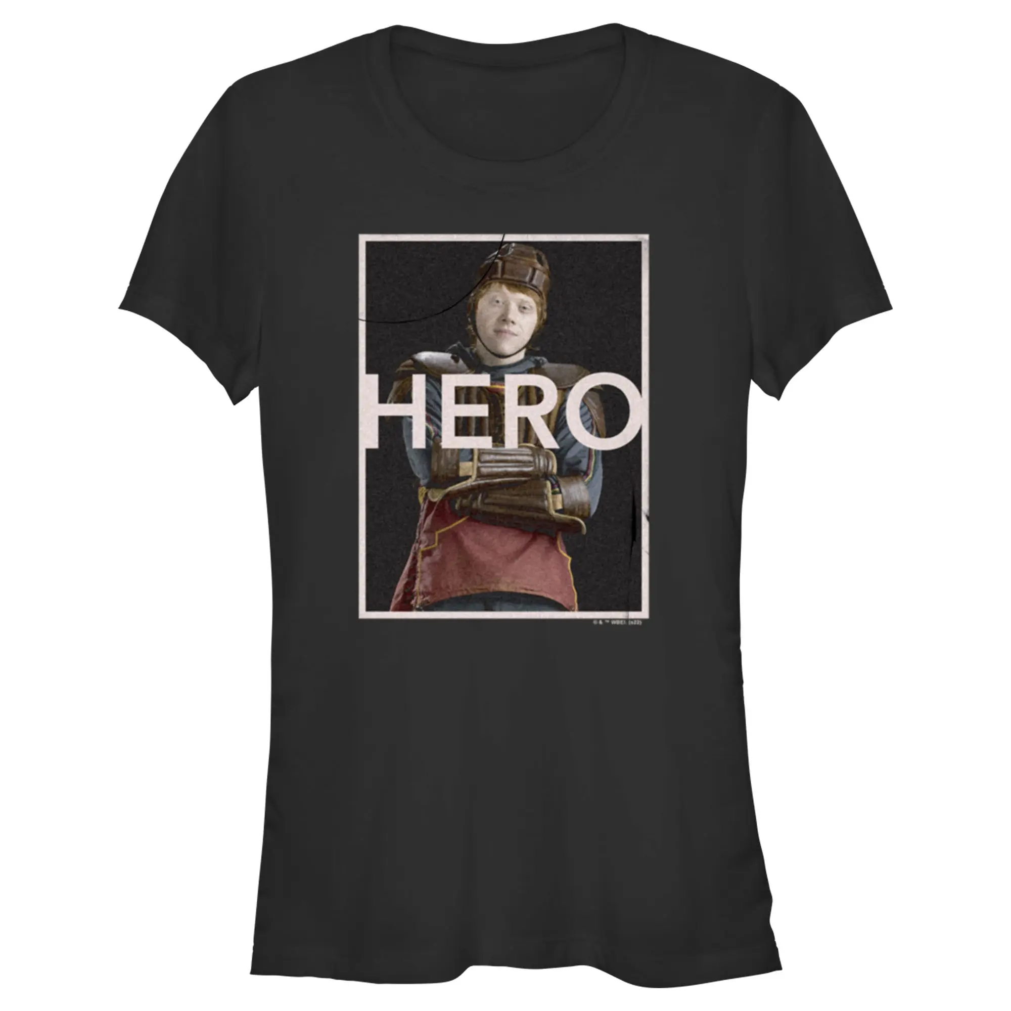 Juniors Womens Harry Potter Ron Weasley Quidditch Hero T-Shirt
