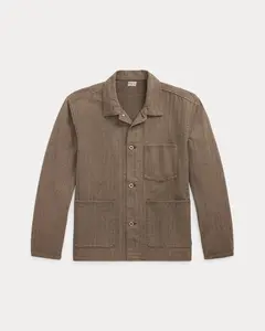 RRL Striped Jaspé Herringbone Jacket