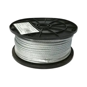 Baron Manufacturing 5004900 0.18 in. Galvanized Cable