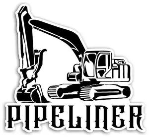 Pipeliner Operator Sticker Toolbox Decal Waterproof Vinyl