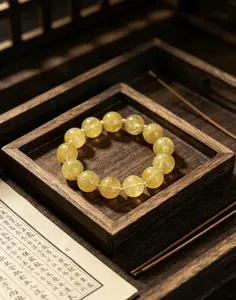 Yellow Court Pearls - Vibrant Yellow Color Court Pearls for Versatile Use in Casual to Formal Settings