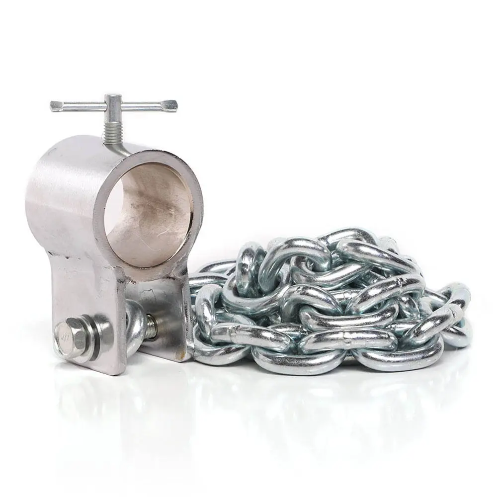 Power Systems Pair of Lifting Chains Weightlifting Chains for Barbell Resistance, 60" Length