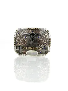 LONGHORN BLUE BUCKLE