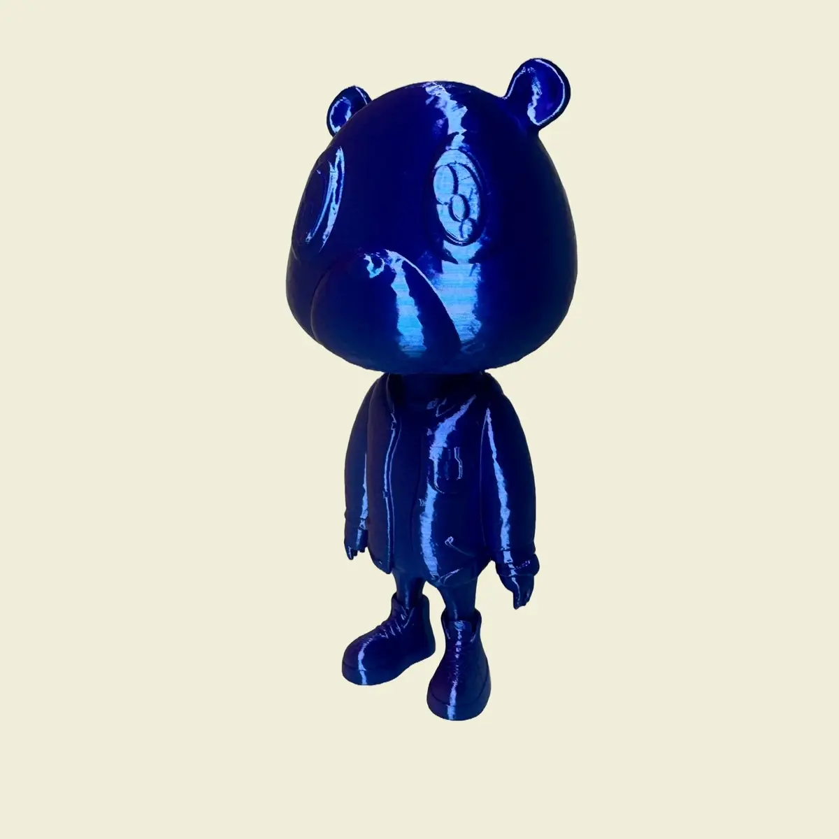 Graduation Bear Figure - Color Changing Purple/Blue Toy/Figurine for Fans of the Album