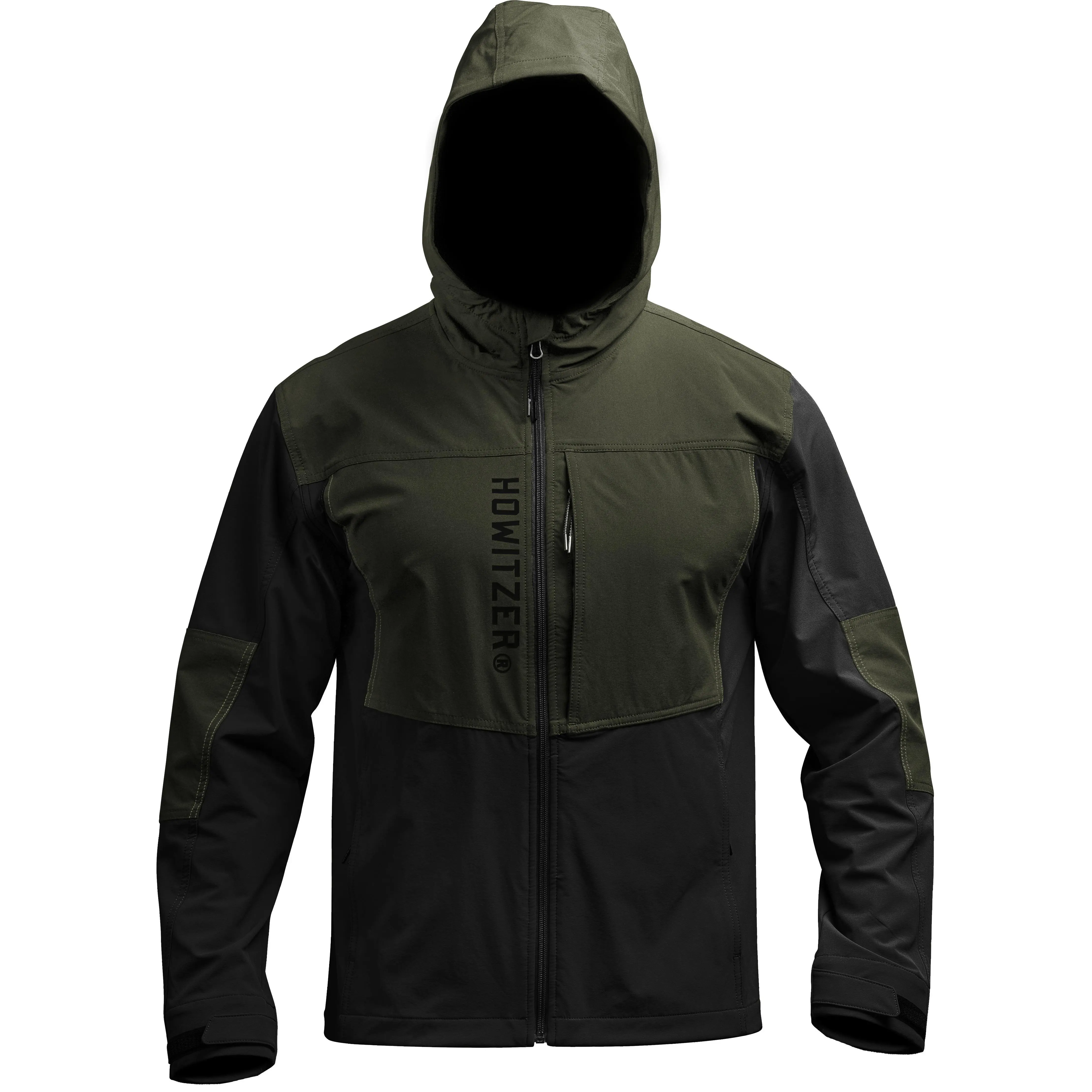 Howitzer Men's Scout Athletic Lightweight Activewear Jacket - Hooded, Water-Repellent, Wrinkle-Free Freedom Flex Fabric, Active Men's Lightweight Jackets, Nylon Blend, Hooded Jacket