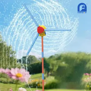 Water Spray Windmill Outdoor Family Garden Parent-Child Interaction Summer Toy, Gift, Fun Play Equipment, Outdoor Water Sprinkler