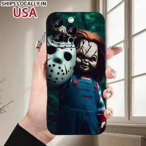 Hot-selling Creative Horror Youth Pattern Phone Case, Suitable for iPhone 16/15/14/13/12/11/XS/XR/X/7/8 Plus/Pro/Max/Mini - Creative Fashion Design, Unisex, Suitable for Gifting to Friends, Family, Boyfriend, Girlfriend