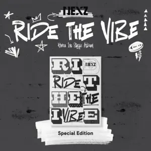 Nexz - Ride The Vibe - Special Edition - incl. Pamphlet, Club Poster, 88pg Photobook, Postcard, Photocard, Unit Photocard + 4pc Sticker Pack  [COMPACT DISC - CD] Postcard, Photo Book, Photos, Poster, Special Ed, Stickers, Asia - Import