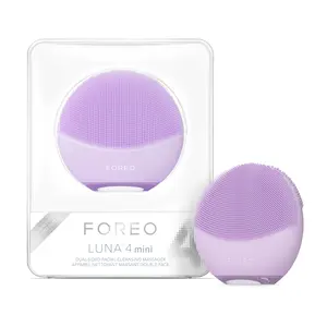FOREO LUNA 4 mini Face Cleansing Brush & Face Massager - Premium Face Care - Enhances Absorption of Facial Skin Care Products - Simple Skin Care Tools - For All Skin Types