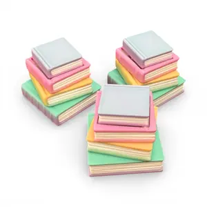 Pastel 3D Printed Fidget Clicker | Book Stack