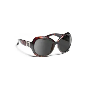 7eye  Lily Sharp View Copper Sunglasses- Leopard Tortoise - Medium & Extra Large