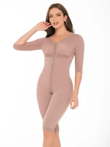 Shapewear with Sleeves Ref 09418 Structured Support Comfortable Compression Garment for Recovery