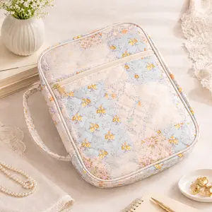 Floral Quilted Bible Case - Christian Bible Case - Womens Bible Cover - Quilt Bible Cover - Floral Bible Cover - Christian Gift