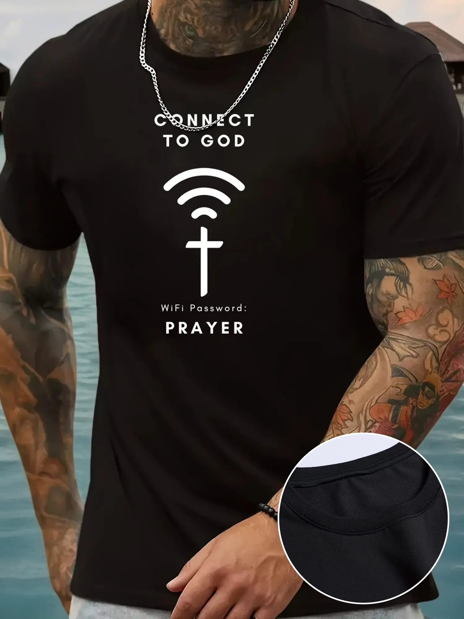 Summer Men's Fashion Print Short Sleeve T-Shirt