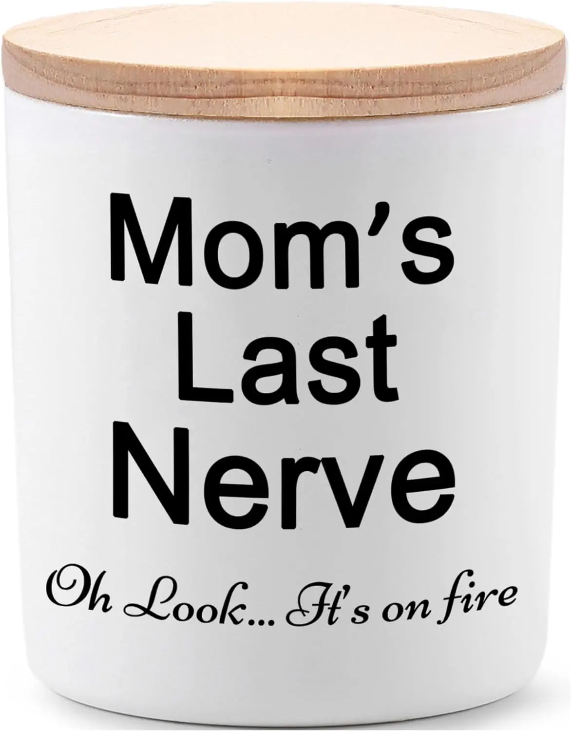 Candle Gifts for Mom from Daughter or Son Funny Cool Unique Christmas Birthday Mothers Day Candles Gifts for Moms Las Nerve Gifts