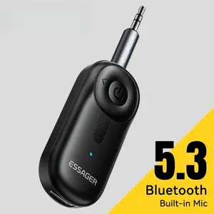 Bluetooth 5.3 Adapter 3.5mm AUX Jacks For Audio Music Receiver Car Speakers Headset Tablet Laptop Bluetooth Car Receiver bluetooth-compatible gadget