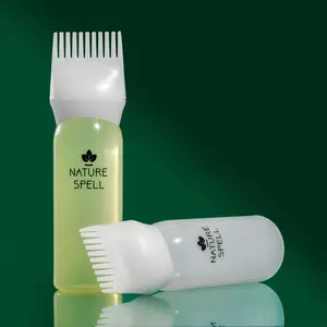Nature Spell Precision Oil Applicator Comb for Hair Care - Easy Oil Distribution