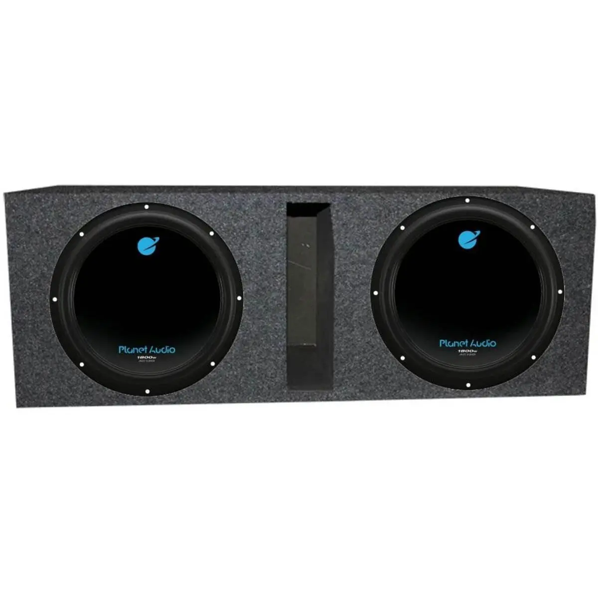 Planet Audio AC12D 12" 3600W 4 Ohm DVC Car Subwoofer Pair w/ Dual Sub Enclosure Planet Audio AC12D 12" 3600W 4 Ohm DVC Car Subwoofer Pair w/ Dual Sub Enclosure