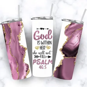 God is Within Her PSALM 46:5 Tumbler
