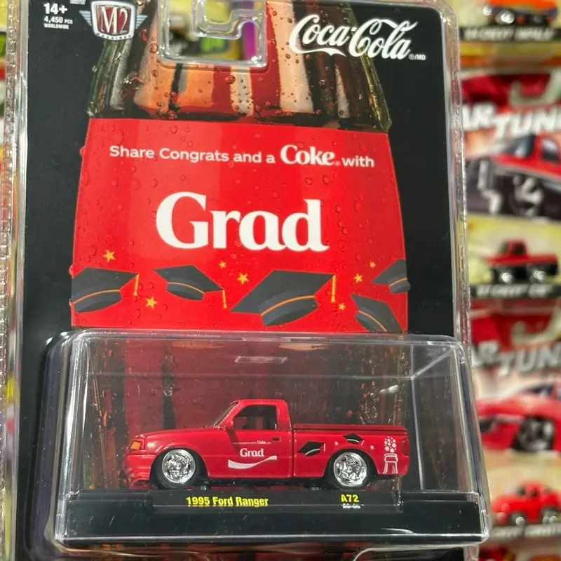 M2 Coke 1995 Ford Ranger Diecast pickup truck 1:64 scale exclusive