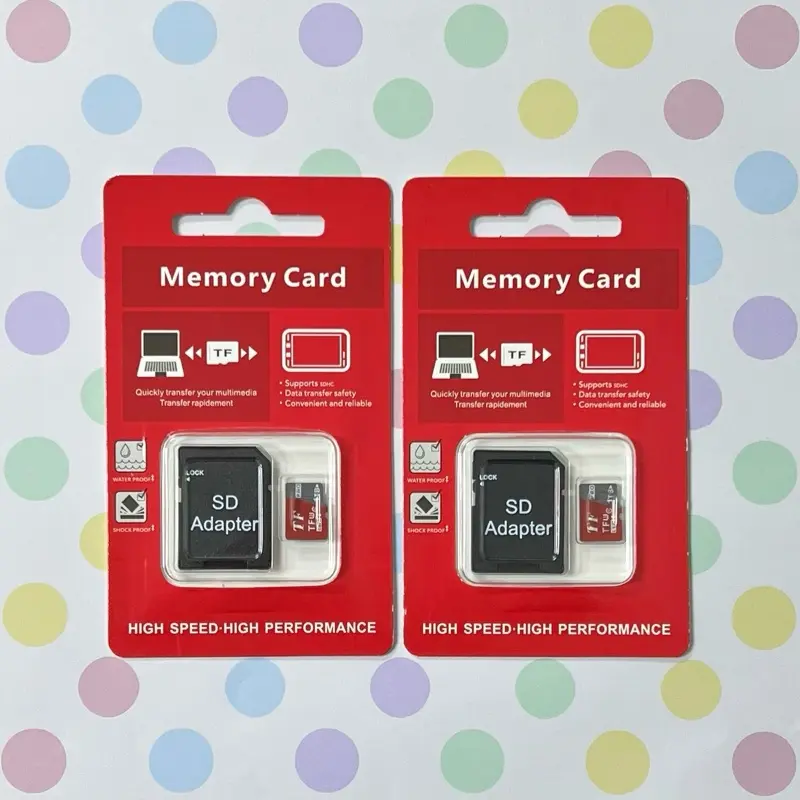 2 Set x Micro SD Universal Type Storage Memory Card with Adapter