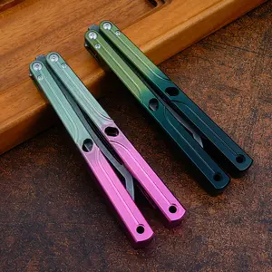 Aluminum Alloy Butterfly Trainer, Handle, Durable Training Tool, Ideal for Indoor Use, Perfect Gift for Sports Enthusiasts, Pro