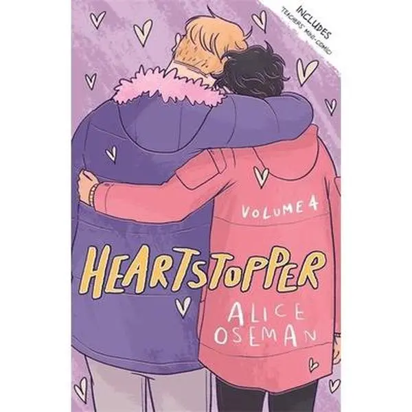 USED Book - Heartstopper volume 4 by Alice Oseman (Paperback) - english