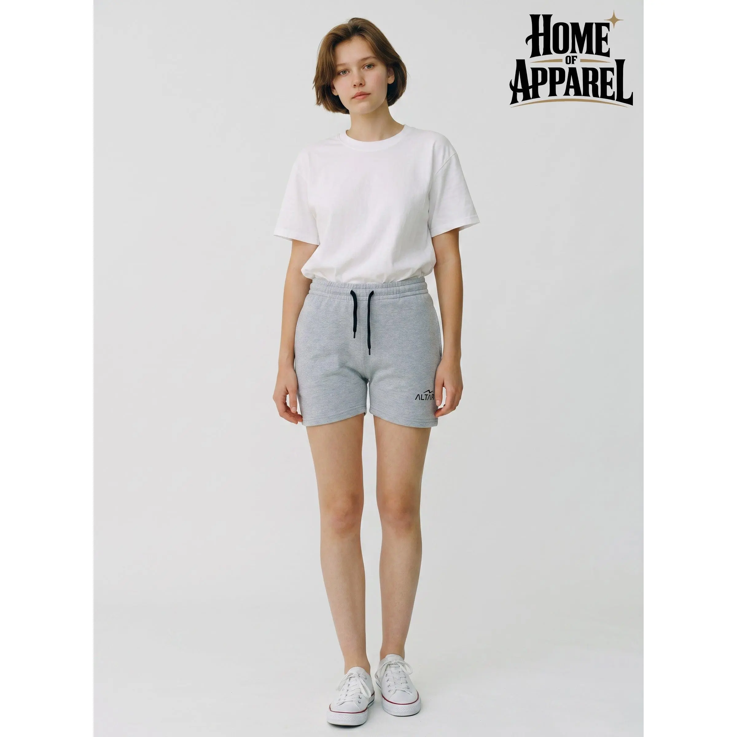 Women’s Cotton Lycra Terry Shorts – Comfortable Cotton Blend Activewear
