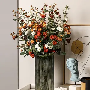 Valentine's Day artificial roses, home decoration accessories, fake flowers, floral arrangements, wedding bouquets