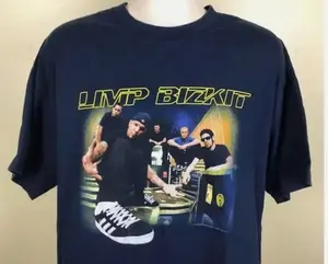 Reprinted 2 sided 2000 Limp Bizkit Concert T-Shirt, gift for fan