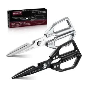 ROCOCO Kitchen Shears Set, Heavy Duty Poultry Shears, Japanese Kitchen Scissors for Meat, Chicken Bones, and Turkey