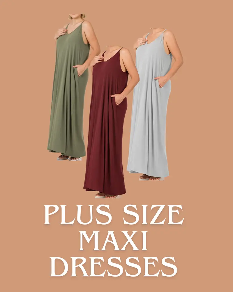 Long plus size dresses
