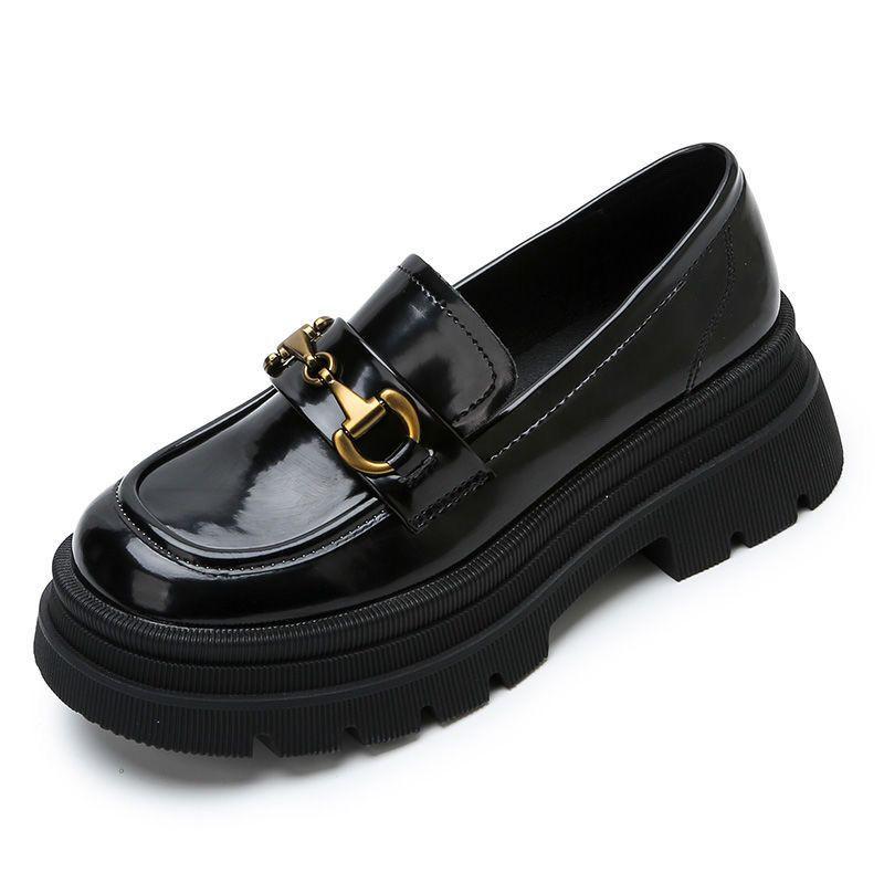 Women's Platform Loafers | 6+2 cm Hidden Heel | Non-Slip Comfortable Dress Shoes
