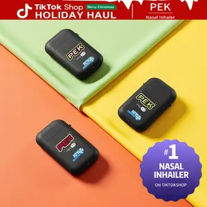 PEK Prp 2.0 Cool Nasal Inhaler, Boost Focus, Natural Essential Oil