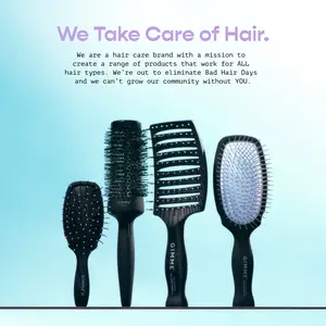 Hair Brush from Gimme Beauty - Stylish Design for Everyday Use, Versatile Brush for All Hair Types