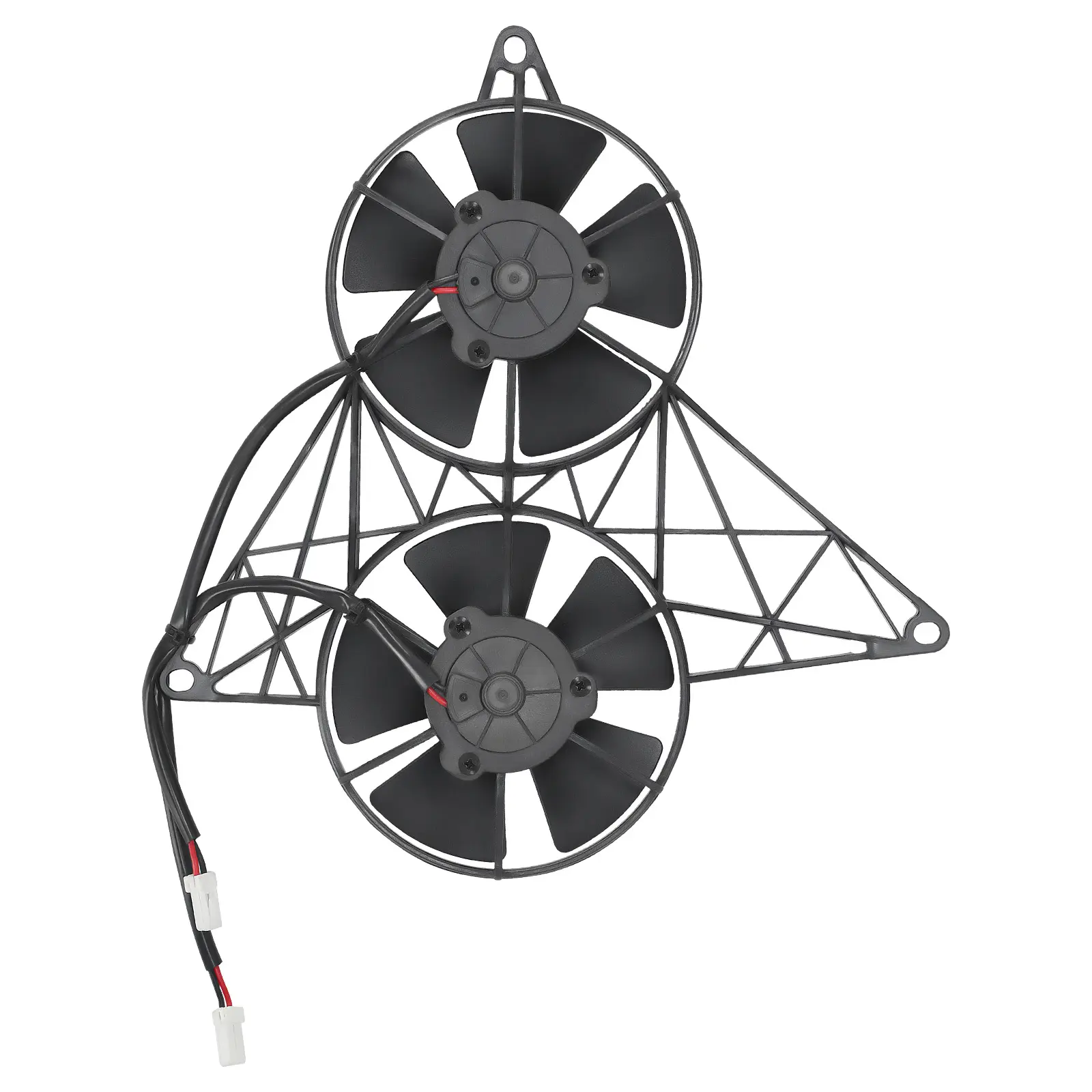 Radiator Cooling Fan w/ Bracket compatible for Harley V-ROD/VRSC/VRSCD/VRSCDX 2VA58A10146A