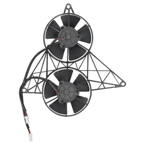 Radiator Cooling Fan w/ Bracket compatible for Harley V-ROD/VRSC/VRSCD/VRSCDX 2VA58A10146A