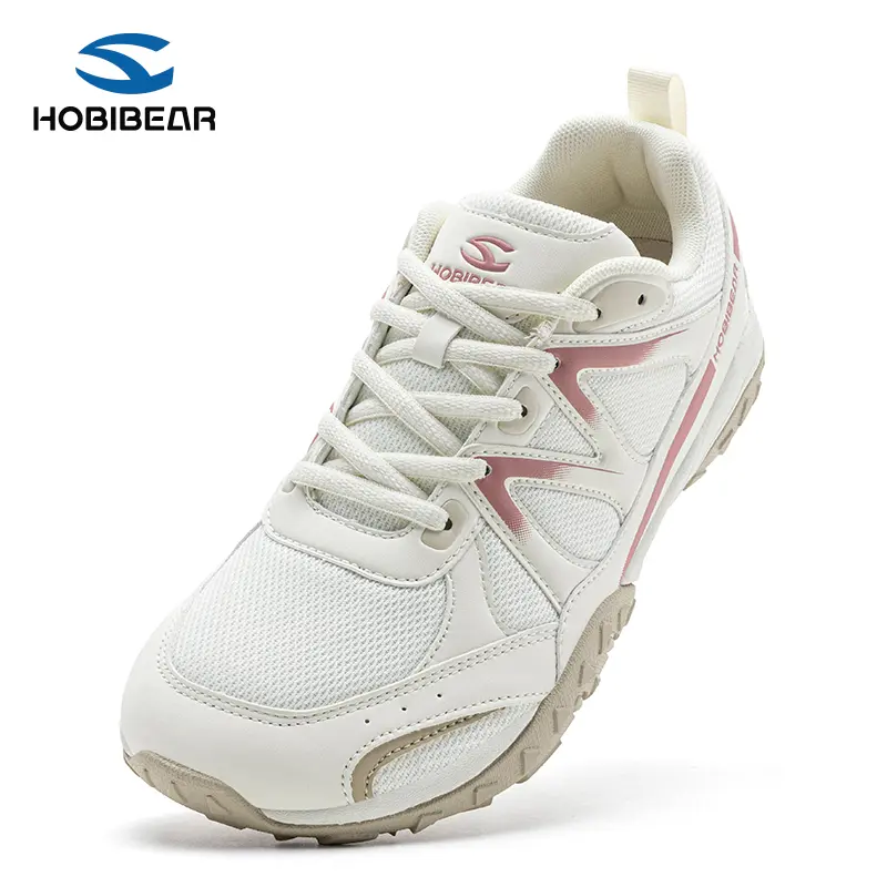 HOBIBEAR Unisex Minimalist Barefoot Casual Trainers - Slip-On, Wide Toe Box, Lightweight, Knit Fabric, Grippy Rubber Sole, All Seasons Lightweight Breathable Footwear for Men's/Women's Gym Walking, Casual Wear, Grippy Sole, Anti-Slip Tread Casual Trainers